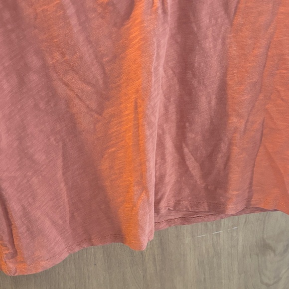 Marine Layer Rust V-Neck Crop Top - Picture 5 of 7